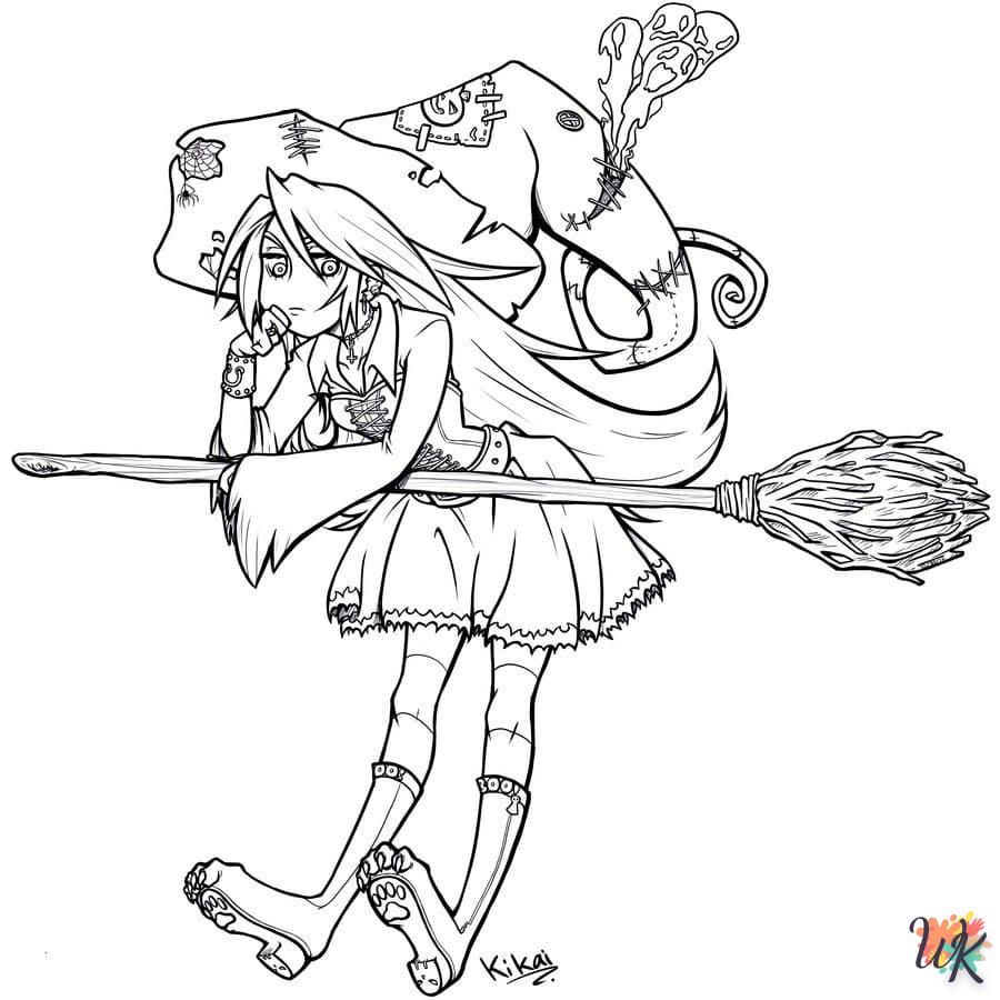 Strega 70 Disegni da Colorare Strega 68